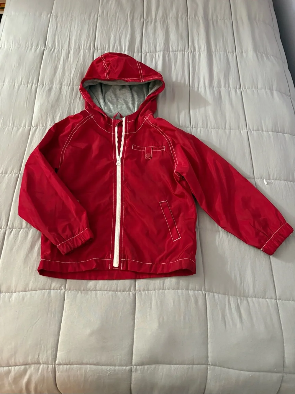 Old Navy cotton lined windbreaker for toddler, size 5T